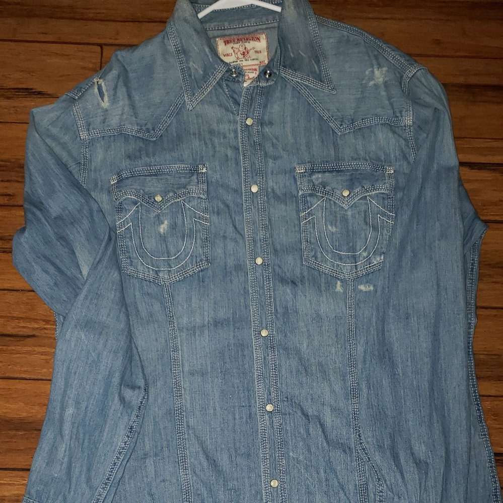 Mens True Religion Shirt